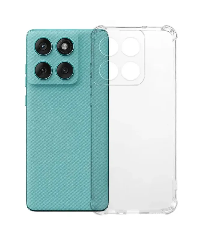 Pack Motorola Edge 60 Fusion | Coque Coins Renforcés Transparente avec