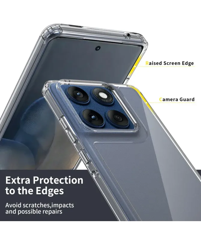 CLARION | Coque Transparente pour Motorola Edge 60 / Edge 60 Fusion