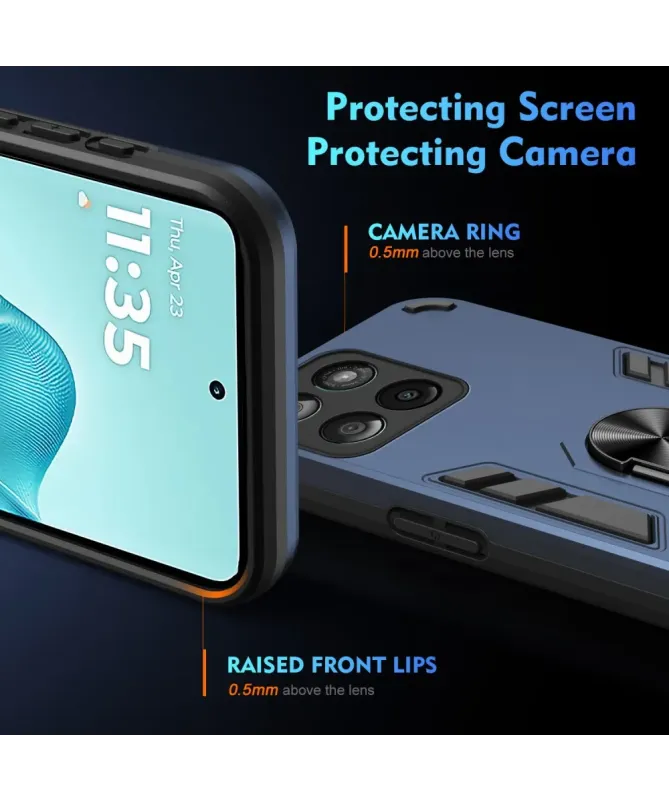 Coque Motorola Edge 60 Fusion avec Anneau | Fortan