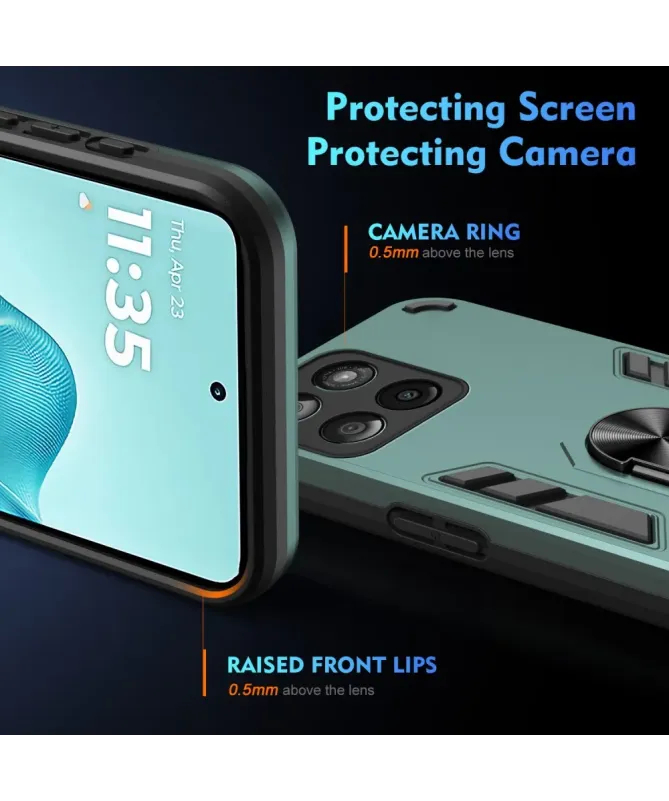 Coque Motorola Edge 60 Fusion avec Anneau | Fortan