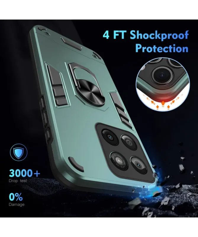 Coque Motorola Edge 60 Fusion avec Anneau | Fortan