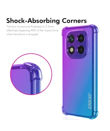 Coque Xiaomi Redmi Note 14 Pro Plus Transparente Bicolore