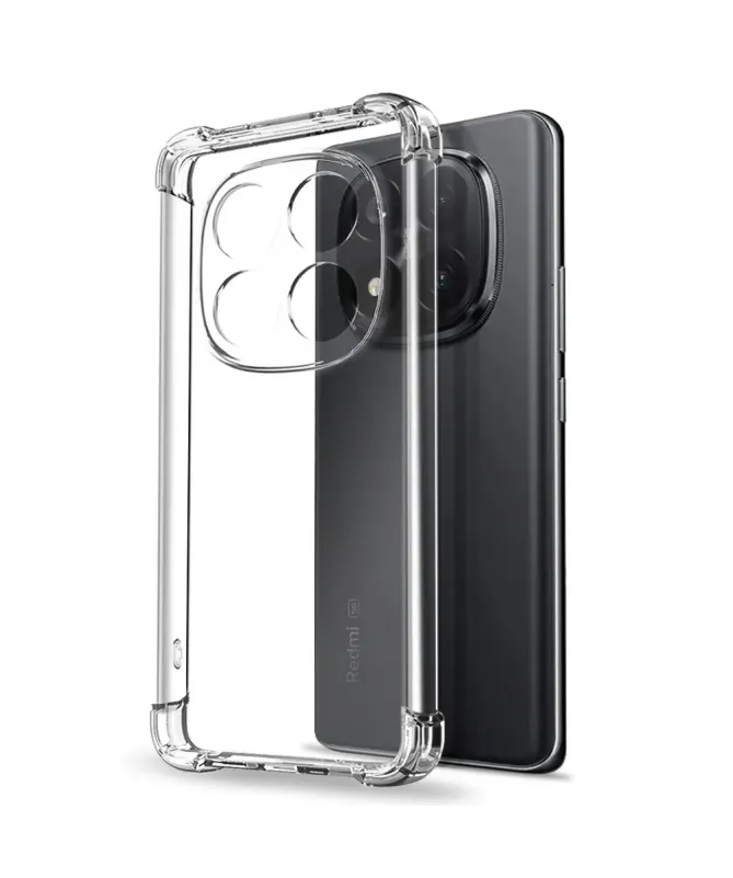 Pack Xiaomi Redmi Note 14 Pro Plus - Coque Transparente avec Verre Tre