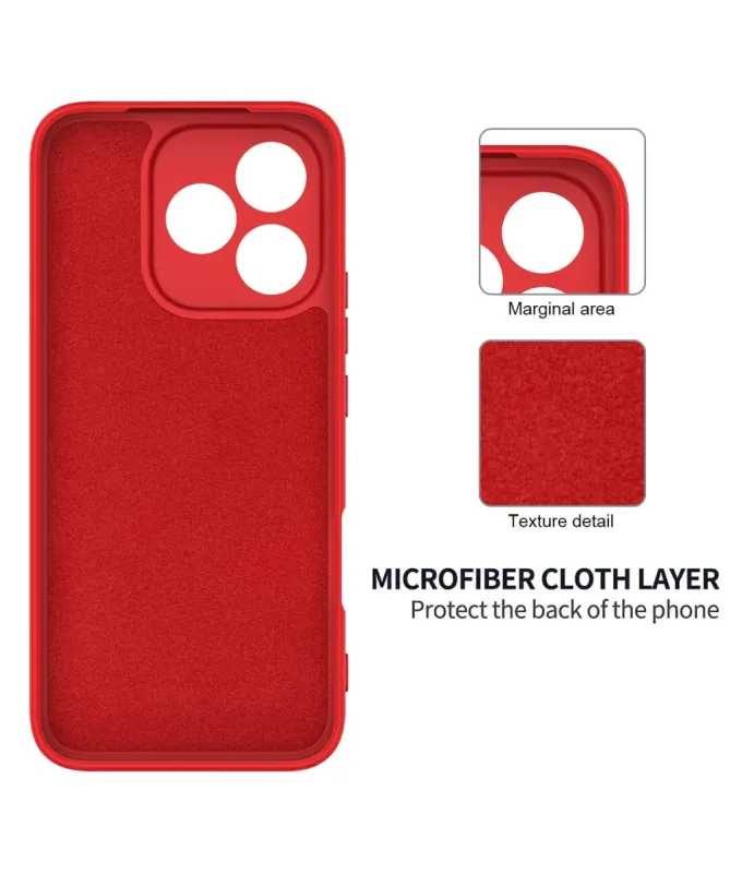 Coque Honor 400 Lite Puro silicone liquide