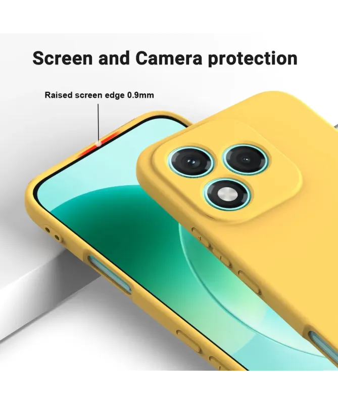 Coque Honor 400 Lite Puro silicone liquide