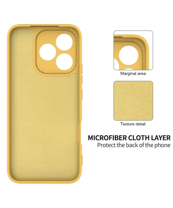 Coque Honor 400 Lite Puro silicone liquide