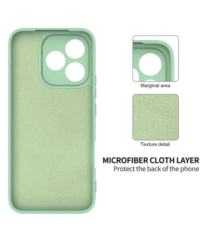 Coque Honor 400 Lite Puro silicone liquide