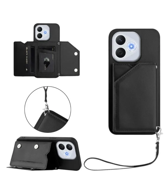 Coque Honor 400 Lite AUDE Lanière multi compartiments