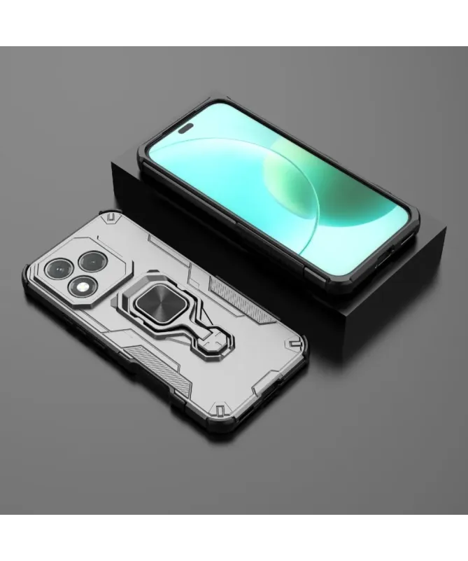 Coque Honor 400 Lite Antichoc Anneau Support Rotatif