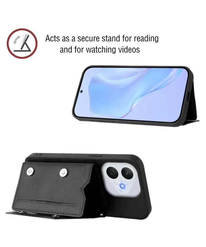 Coque Honor 400 Lite AUDE Lanière multi compartiments