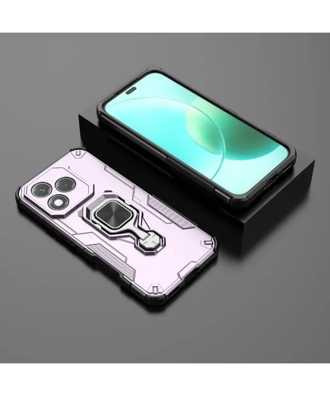 Coque Honor 400 Lite Antichoc Anneau Support Rotatif