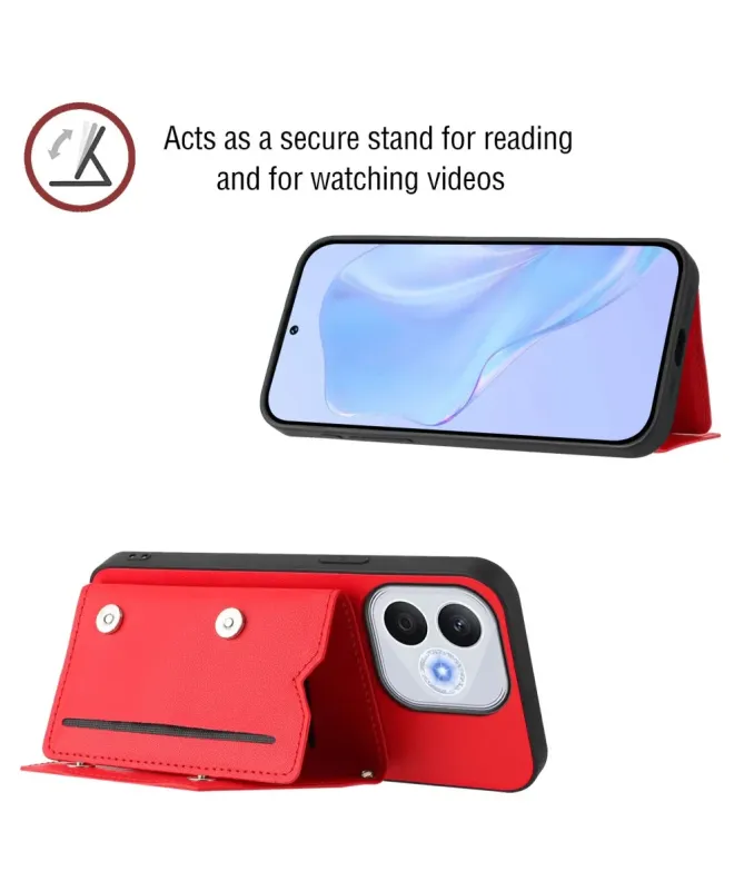 Coque Honor 400 Lite AUDE Lanière multi compartiments