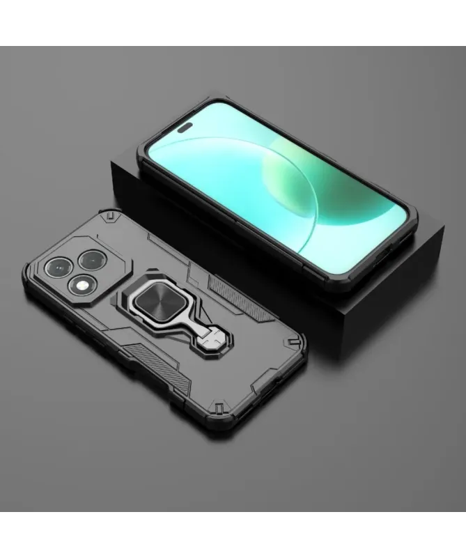 Coque Honor 400 Lite Antichoc Anneau Support Rotatif