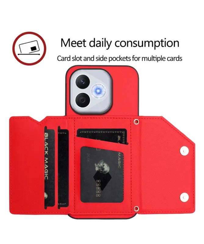 Coque Honor 400 Lite AUDE Lanière multi compartiments