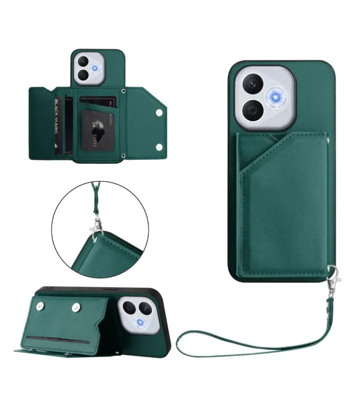 Coque Honor 400 Lite AUDE Lanière multi compartiments