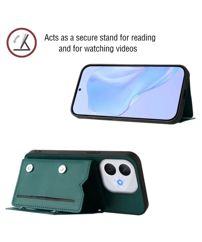 Coque Honor 400 Lite AUDE Lanière multi compartiments