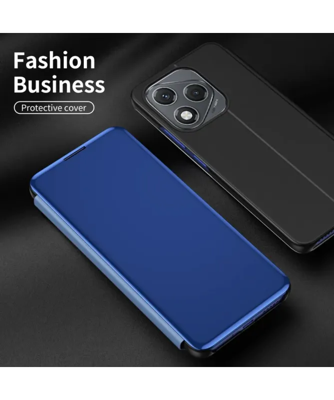 Coque Honor 400 Lite avec rabat effet miroir