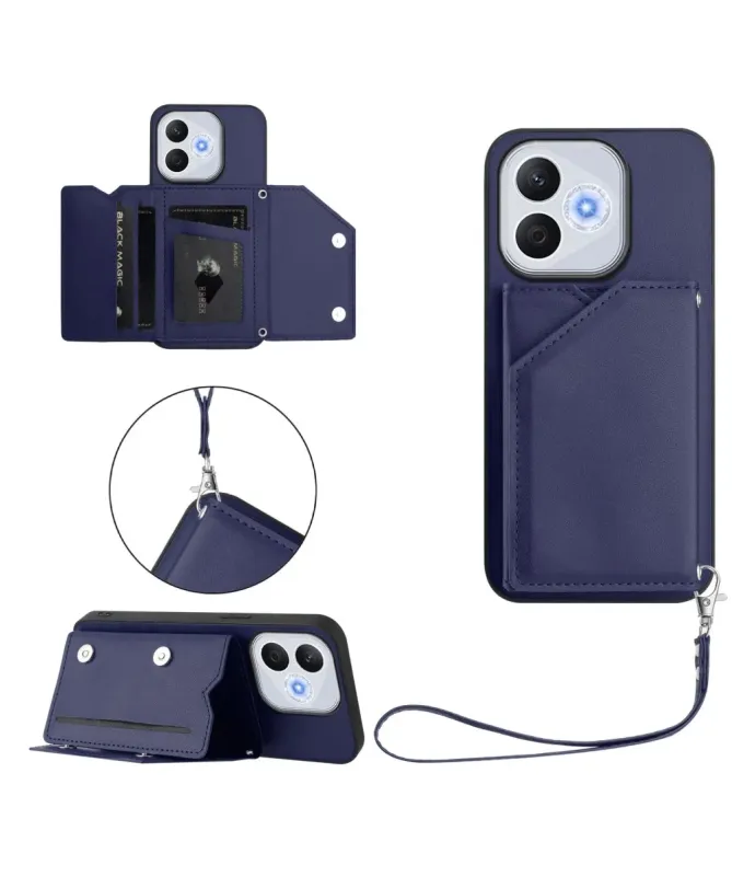 Coque Honor 400 Lite AUDE Lanière multi compartiments