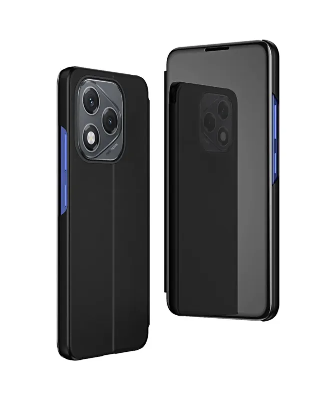 Coque Honor 400 Lite avec rabat effet miroir