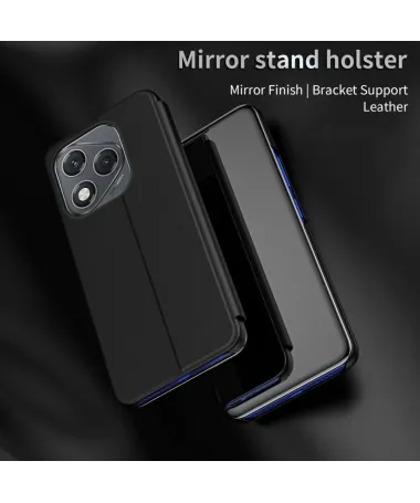 Coque Honor 400 Lite avec rabat effet miroir