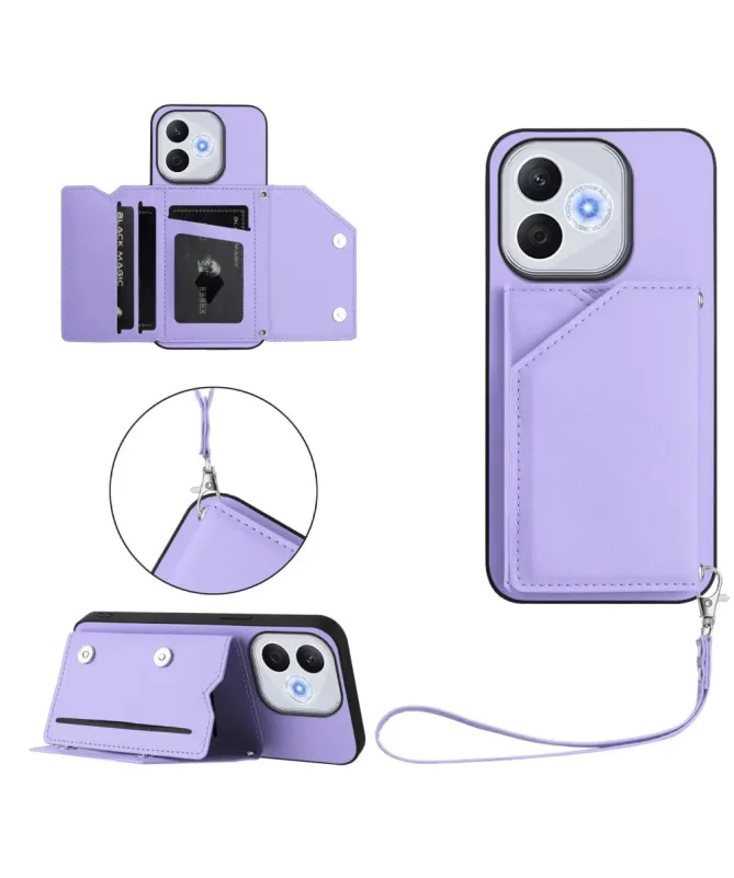 Coque Honor 400 Lite AUDE Lanière multi compartiments