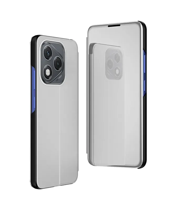 Coque Honor 400 Lite avec rabat effet miroir
