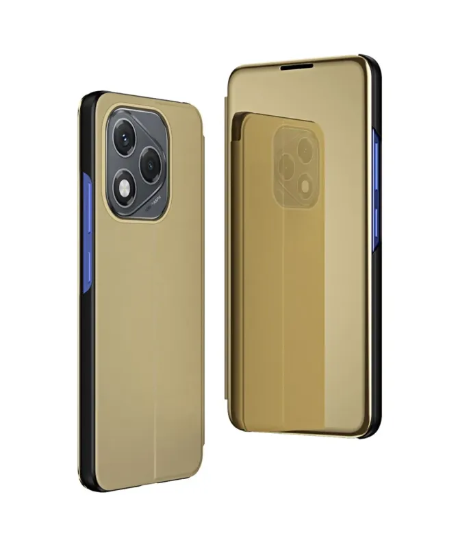 Coque Honor 400 Lite avec rabat effet miroir