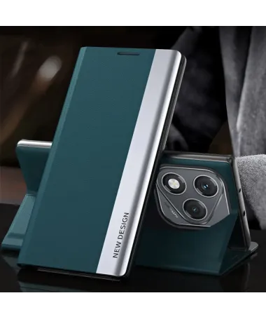 Etui Honor 400 Lite Business effet cuir Magnet