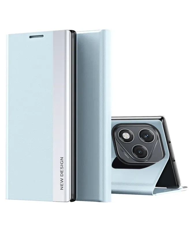 Etui Honor 400 Lite Business effet cuir Magnet