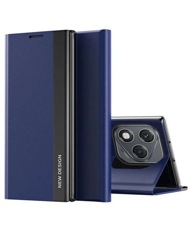 Etui Honor 400 Lite Business effet cuir Magnet