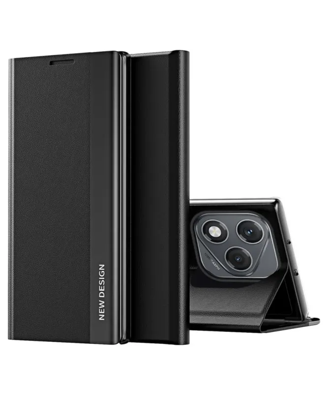 Etui Honor 400 Lite Business effet cuir Magnet