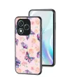 Coque Honor 400 Lite Papillons Roses et Violets