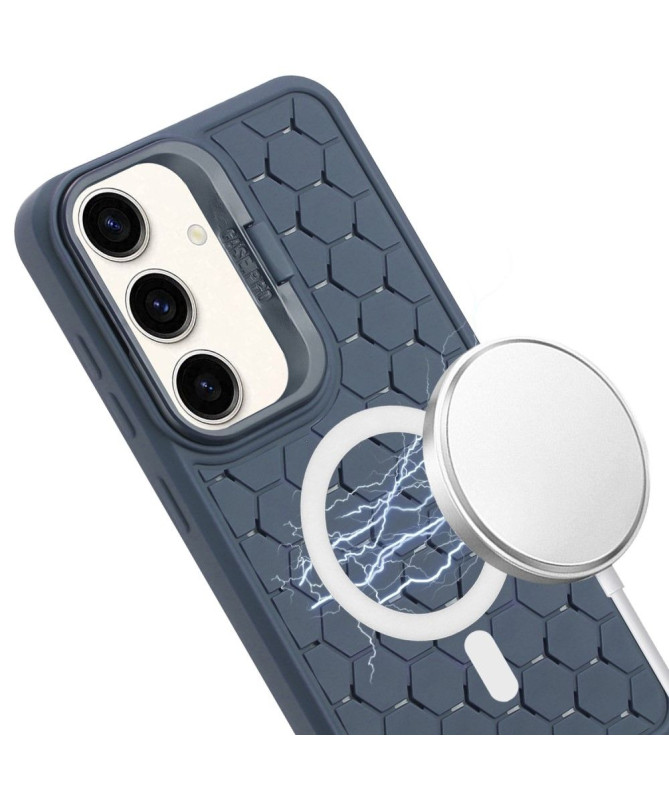 Coque Samsung Galaxy A14 5G / 4G nid d'abeille avec support intégré