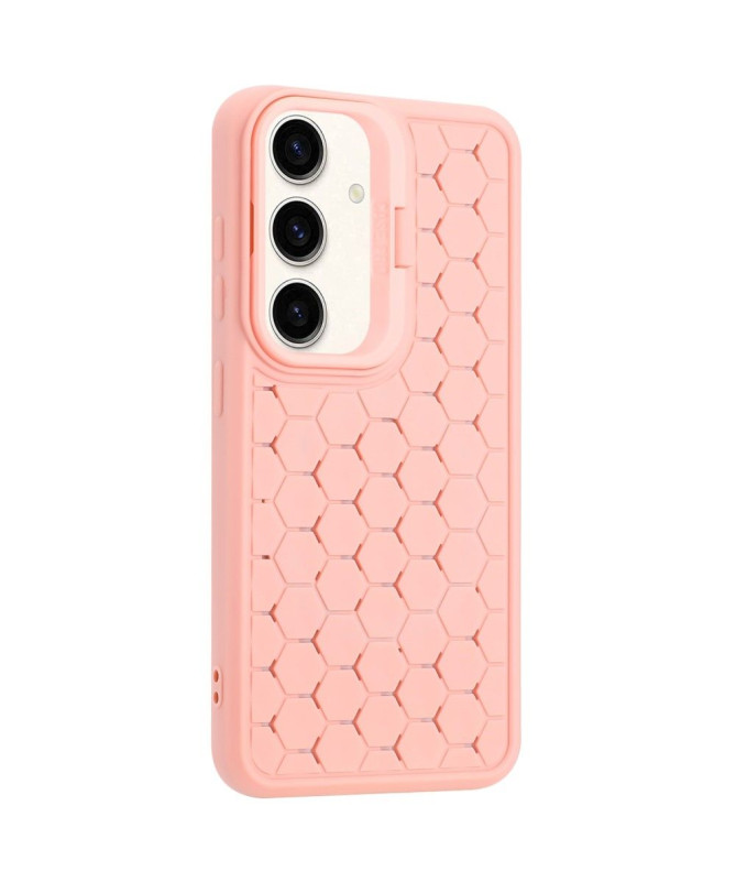 Coque Samsung Galaxy A14 5G / 4G nid d'abeille avec support intégré