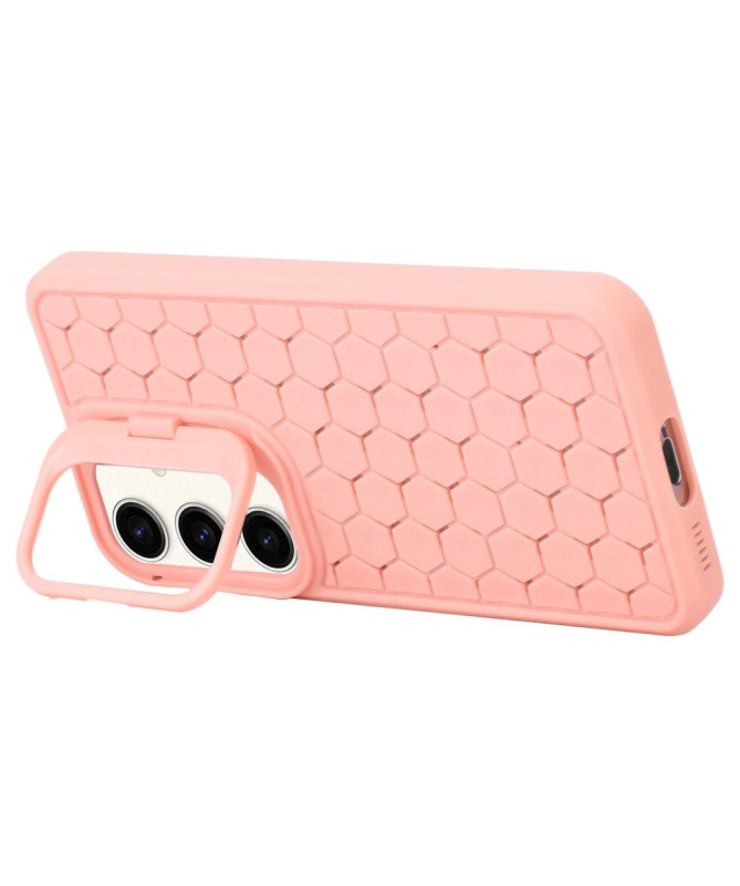 Coque Samsung Galaxy A14 5G / 4G nid d'abeille avec support intégré