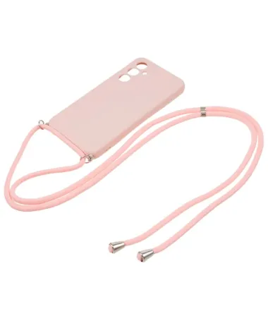 Coque Samsung Galaxy A14 5G / A14 4G à Cordon | Elanco Or Rose - photo 2