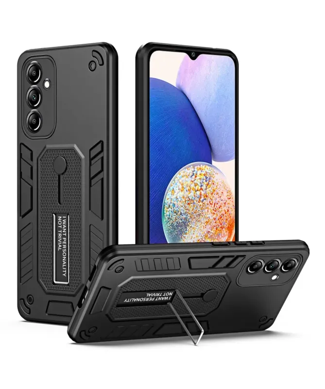 Coque Samsung Galaxy A14 5G / 4G avec support intégré et renforts anti