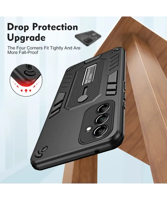 Coque Samsung Galaxy A14 5G / 4G avec support intégré et renforts anti