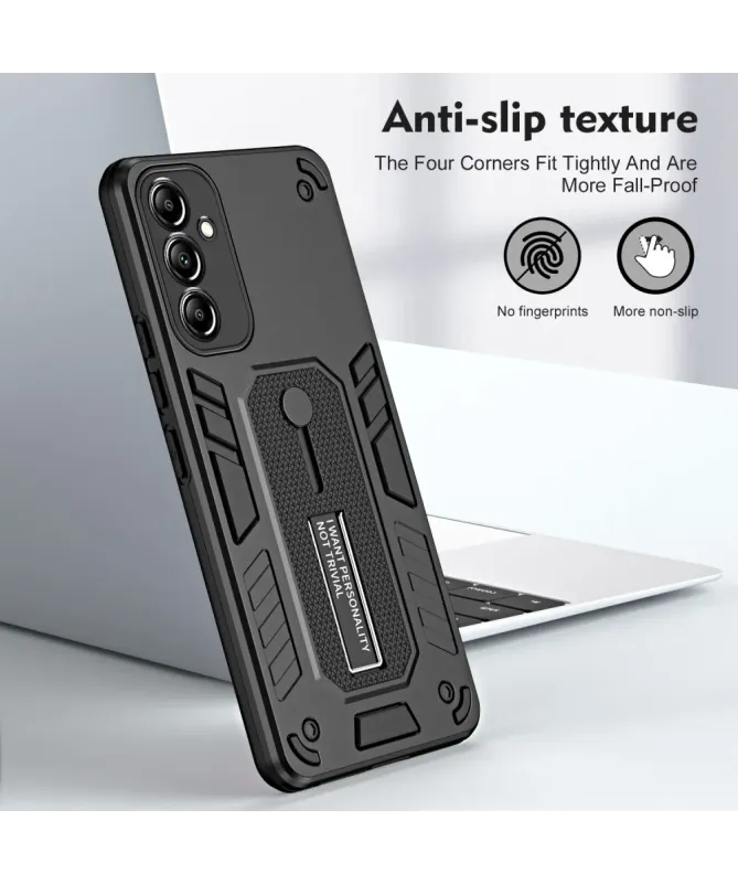 Coque Samsung Galaxy A14 5G / 4G avec support intégré et renforts anti