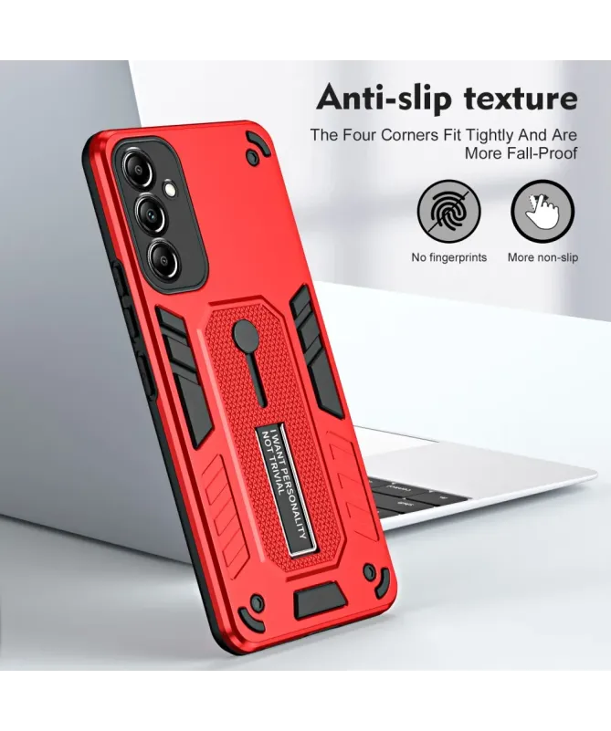 Coque Samsung Galaxy A14 5G / 4G avec support intégré et renforts anti