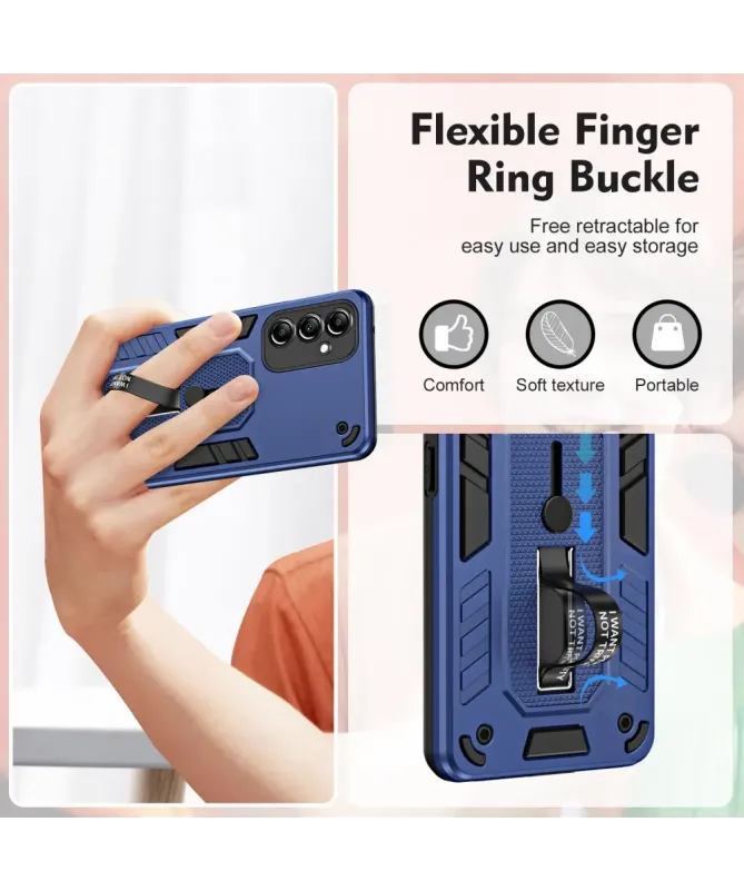 Coque Samsung Galaxy A14 5G / 4G avec support intégré et renforts anti