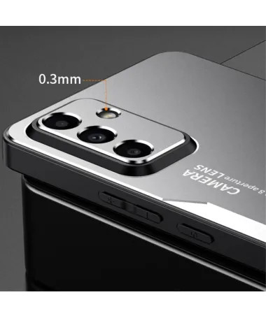 Coque Samsung Galaxy A14 4G / 5G Solid Case Aluminium Argent - photo 2