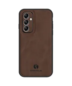Coque Samsung Galaxy A14 4G / 5G finition cuir rétro | Éloïse
