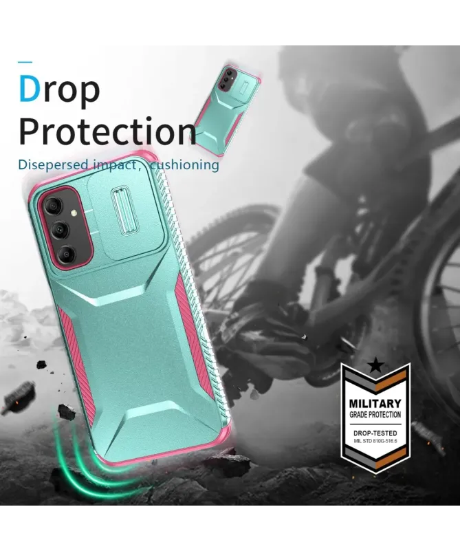 Coque Samsung Galaxy A14 4G / 5G CamShield Anti-Choc Sécurité Caméra