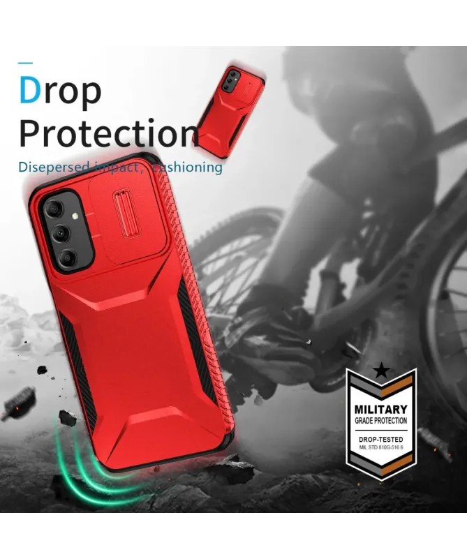Coque Samsung Galaxy A14 4G / 5G CamShield Anti-Choc Sécurité Caméra