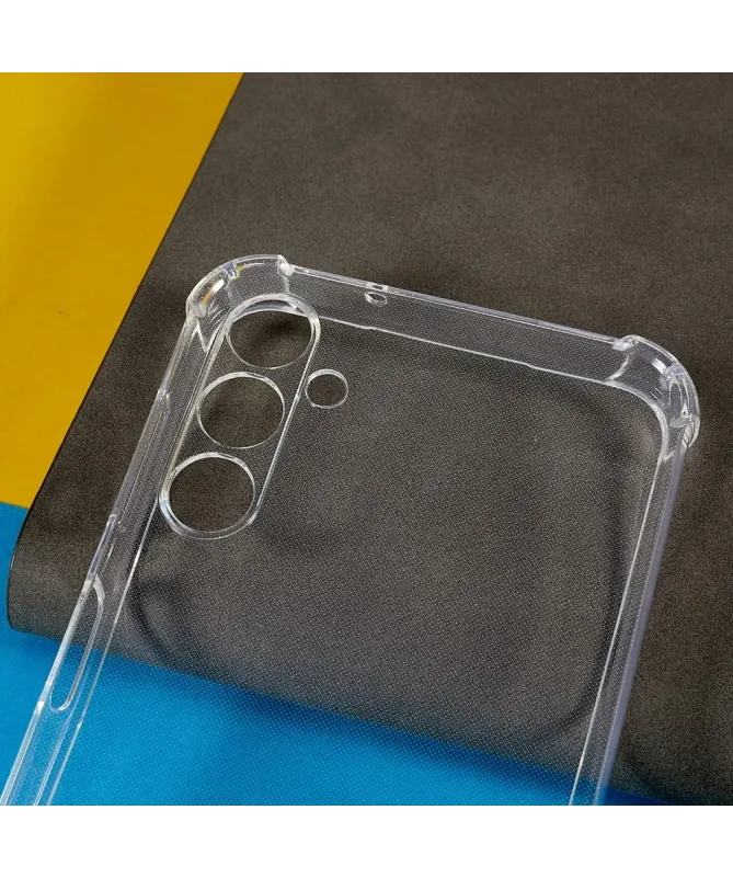 Coque Samsung Galaxy A14 4G / 5G transparente avec cordon | Cléos