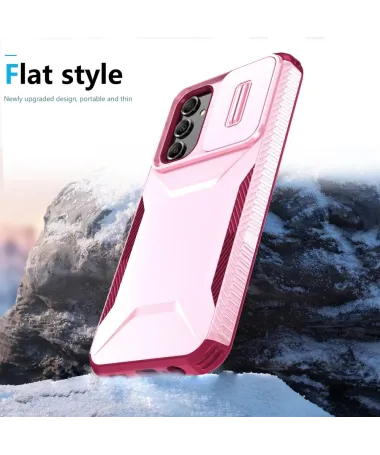 Coque Samsung Galaxy A14 4G / 5G CamShield Anti-Choc Sécurité Caméra Or Rose - photo 27
