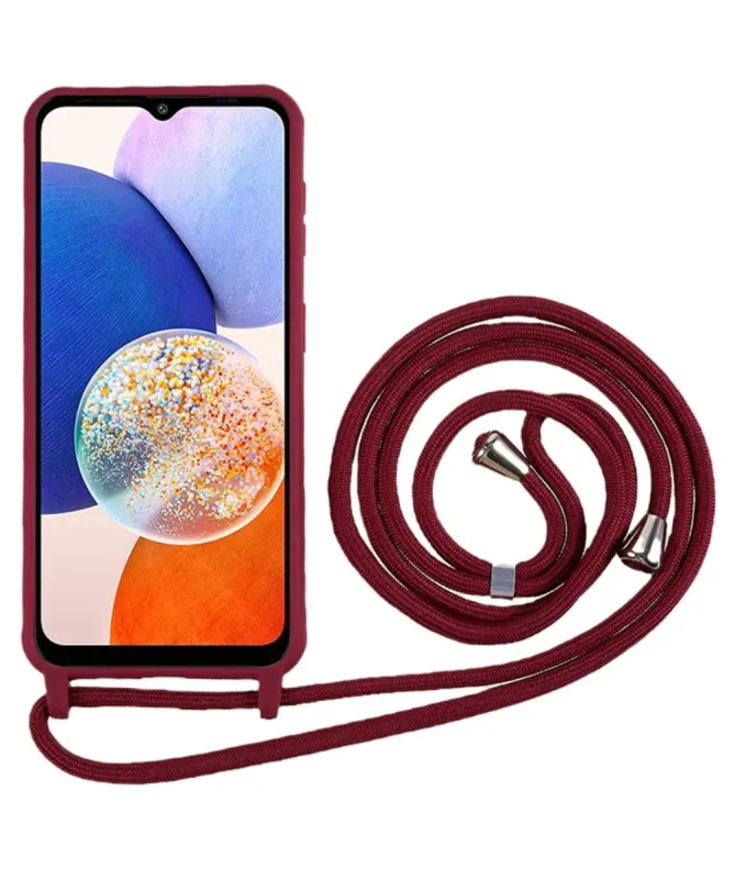 Coque Samsung Galaxy A14 4G / 5G avec Cordon Ajustable