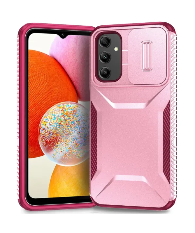 Coque Samsung Galaxy A14 4G / 5G CamShield Anti-Choc Sécurité Caméra