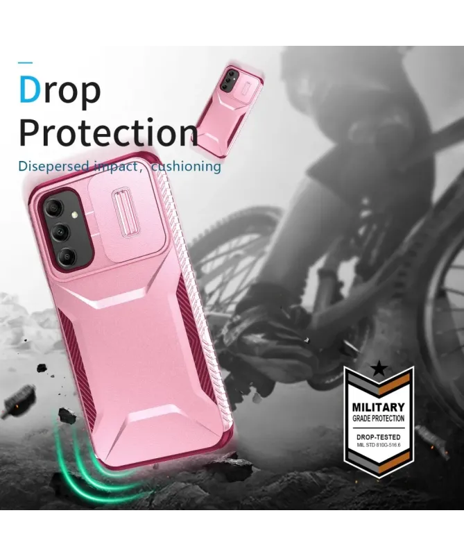 Coque Samsung Galaxy A14 4G / 5G CamShield Anti-Choc Sécurité Caméra